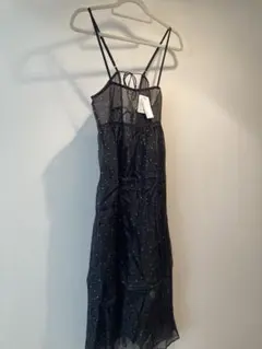 【新品】un dix cors シースルー キャミワンピース