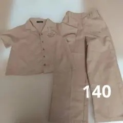 ジェニィラブ 140 セットアップ ベージュ