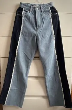 EVRIS リメイクワイドデニムパンツ Mのサムネイル