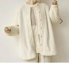 ゆと様専用studio CLIPリバーシブルキルトブルゾン