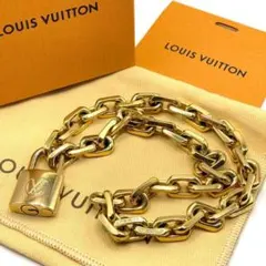 LOUIS VUITTON コリエLV エッジ カデナ ネックレス 保存袋 箱付のサムネイル