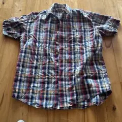 MCGREGOR チェック柄 半袖シャツ 150