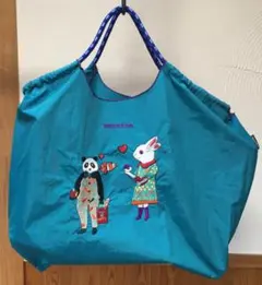 パンダ&うさぎの軽量エコバッグ