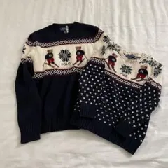 親子コーデ♡ラルフローレン♡ ポロベアセーター