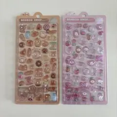 ボンボンドロップシール ほかほか ももいろ パン うさぎ 正規品 クーリア