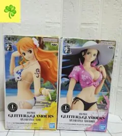 ワンピースフィギュア ナミ ニコ・ロビン 水着