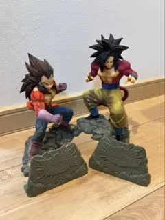 ドラゴンボール 超サイヤ人4 孫悟空 ベジータ フィギュアセット