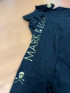 MARK & LONA 薄手タートルネックインナー ブラック