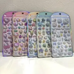 【正規品】コットンパフィーシール　サンリオキャラクター 5枚セット