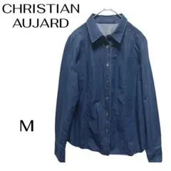 【CHRISTIAN AUJARD】デニムシャツ レディース Mサイズのサムネイル