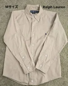 Ralph Lauren BLAIRE 長袖シャツ M　ベージュ　ラルフローレン