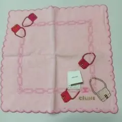 CÉLINE バッグ刺繍 のタオルハンカチ