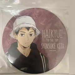 ハイキュー 北信介 東武動物公園 描き下ろし BIG缶バッジ