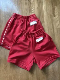 ひかりのくに　赤色体操服ショーツ2着セット