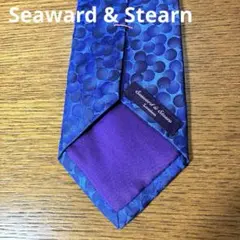 【美品】Seaward & Stearn シーワードアンドスターン ネクタイ
