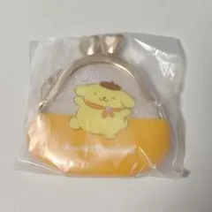 サンリオ ピューロランド ワンポイントハート ミニがま口 ポムポムプリン プリン