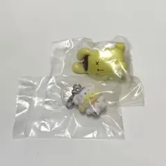 サンリオ ポムポムプリン ガチャ めじるし フィギュア