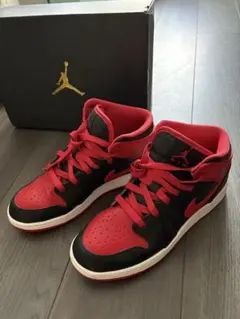 NIKE AIR JORDAN エアジョーダン 1 MID ジュニア 24cm