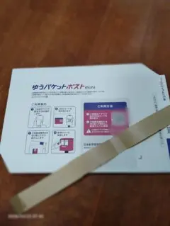 即日発送【新品・折らずに発送】ゆうパケットポストmini 専用封筒 50枚セット