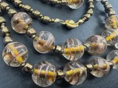 M7750 色石　ネックレス　ヴィンテージ アクセサリー