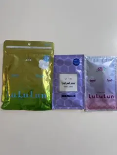未開封LuLuLun 地域限定 フェイスマスク 3種セットのサムネイル