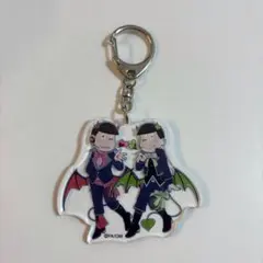 おそ松さん 悪魔アイドル アクリルキーホルダー おそ松 チョロ松 アクキー