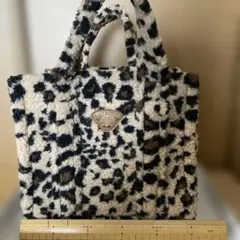 BILLABONG ヒョウ柄トートバッグ