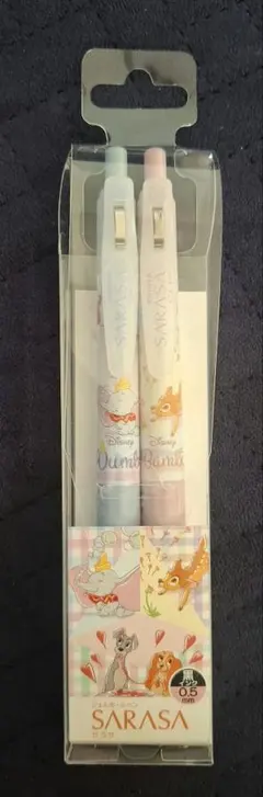 ディズニーストア限定 ジェルボールペン サラサ 2本セット
