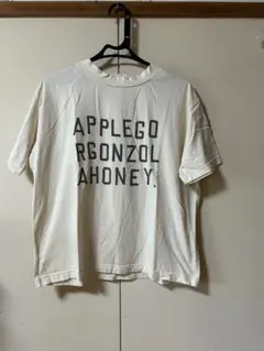 NATURAL LAUNDRY ロゴプリントTシャツ　　ベージュのサムネイル