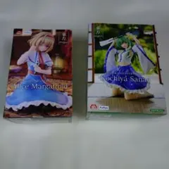 ぬーどるストッパーフィギュア　東方Project　アリス　＆　早苗