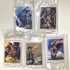 僕のヒーローアカデミア　ポスターアクリルスタンド03 　5種セット　ガシャポン