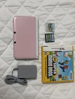 ピンク ニンテンドー3DS LL スーパーマリオブラザーズ どうぶつの森