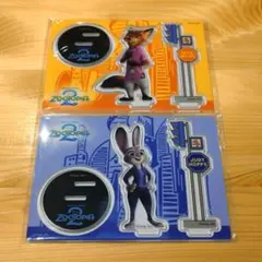 ハッピーくじ　Happy くじ ズートピア2　G賞　アクリルスタンドプロップス