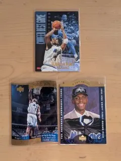 【764】NBAカード Anfernee Hardaway 3枚セット