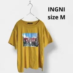 INGNI 黄色オーバーサイズTシャツ