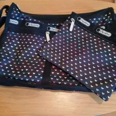 LeSportsac ハート柄 ショルダーバッグ セット(A)