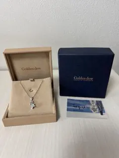 てんちゃん様専用冬のソナタ　ポラリスネックレス　Golden dew K18
