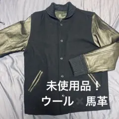 ほぼ未使用　チャンピオン　コラボ　スタジャン　レザー