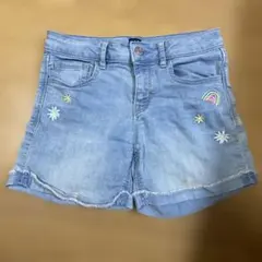 GAP デニムショートパンツ 140cm おしゃれデザイン キッズ