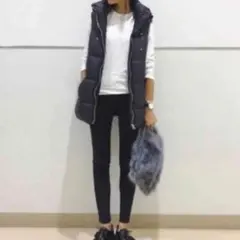 値下げ！ZARA 中綿ダウンベスト