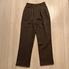 ウール スラックス