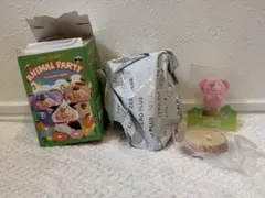 Lulu the piggy animal party ピンクの象