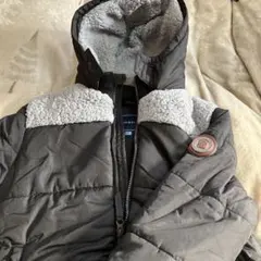 ANDY & EVAN グレー中綿コート 7号