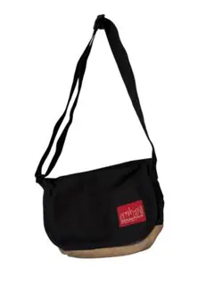 Manhattan Portage メッセンジャーバッグ ブラック/ベージュ