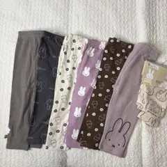 新品タグ付き　ミッフィーレギンスセット　80