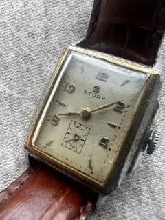 ELGIN アンティークウォッチ 表面ヒビ割れ - メルカリ