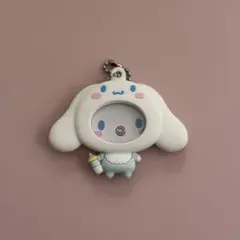 Sanrio フォトバッジ付きマスコット　シナモンロール
