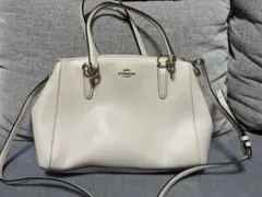 COACH ミニクリスティーレザー2wayバッグ