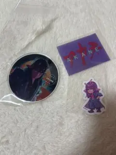 【銀河特急ミルキー★サブウェイ】アクリルコースター ステッカー アカネ