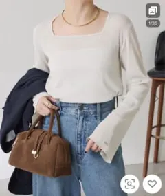 COLLAGE GALLARDAGALANTE ラメリブスクエアロンT